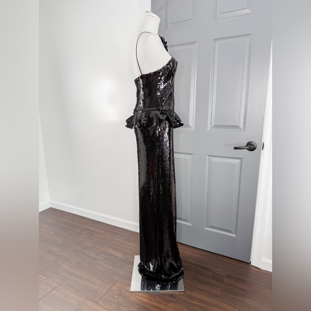 Rodarte Sequined tulle peplum gown - Picture 6 of 9